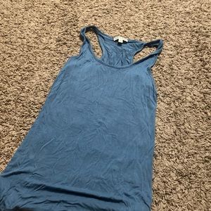womens blue tank